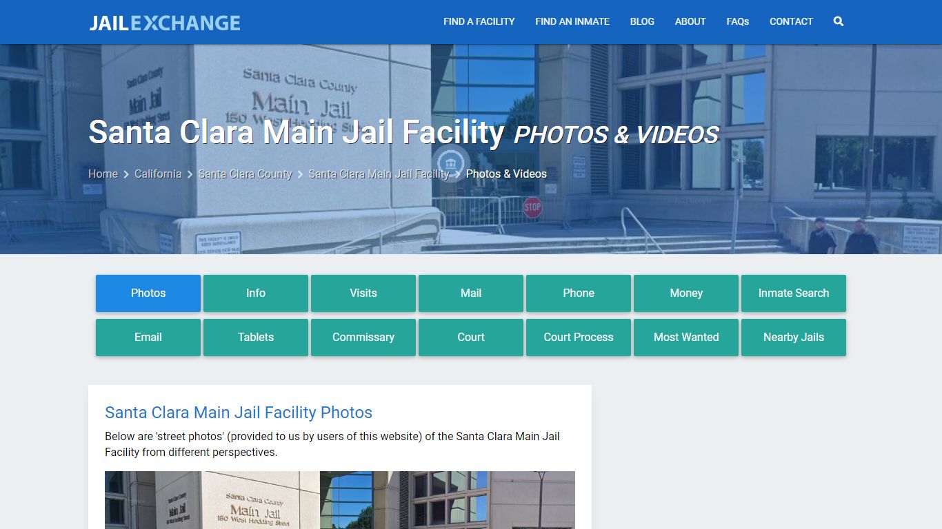 Photos & Videos - Santa Clara Main Jail Facility, CA